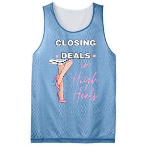 Closing Deals In Heels 2 Mesh Reversible Basketball Jersey Tank