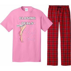 Closing Deals In Heels 2 Pajama Set