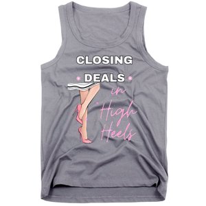 Closing Deals In Heels 2 Tank Top