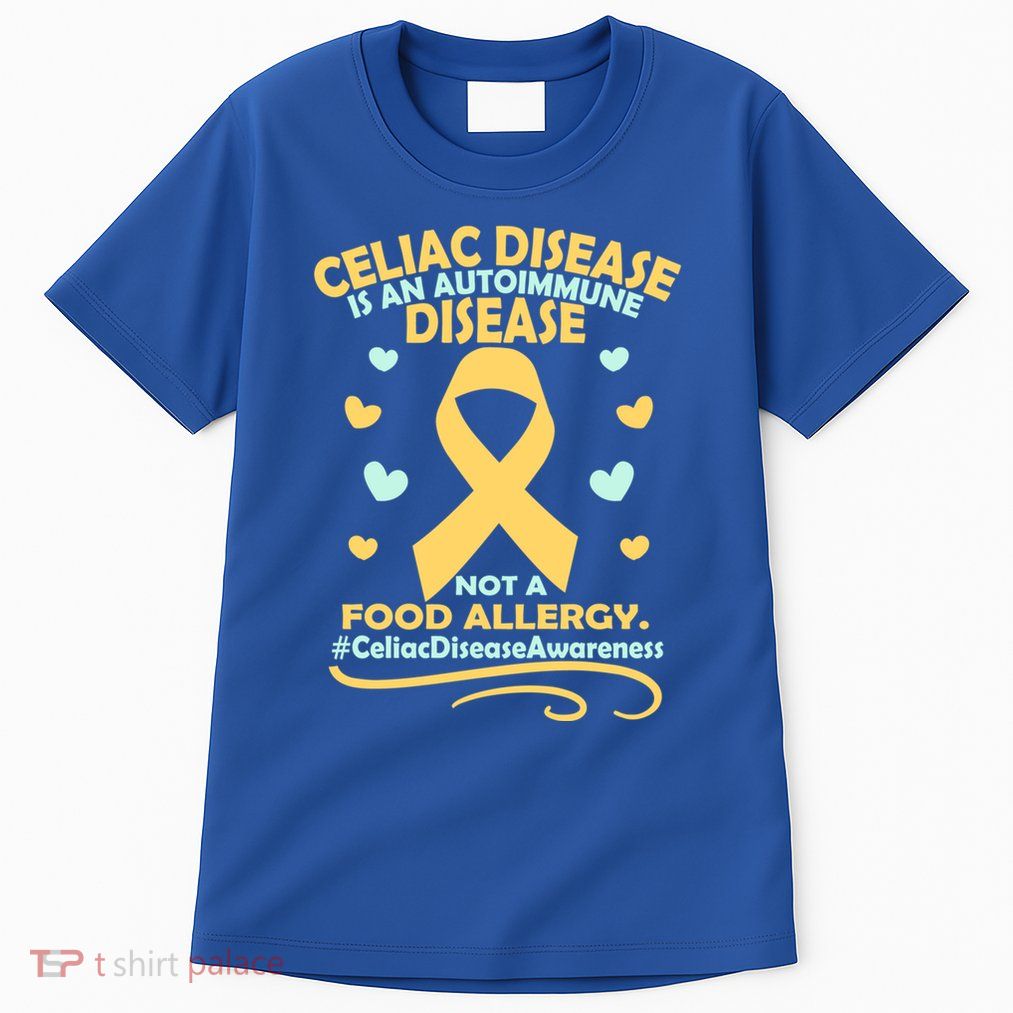 Celiac Disease Is An Autoimmune Disease Awareness Great Gift Tall T-Shirt