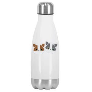 Cat Design Inspired By Nature Stainless Steel Insulated Water Bottle