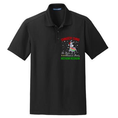 Christmas Donkey Italian Xmas Gifts  Dry Zone Grid Polo