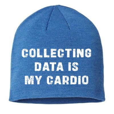 Collecting Data Is My Cardio Special Education Gift Sustainable Beanie