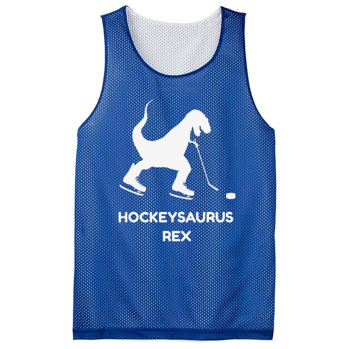 Cute Dinosaur Ice Hockey Trex Funny Ice Hockey Mesh Reversible Basketball Jersey Tank