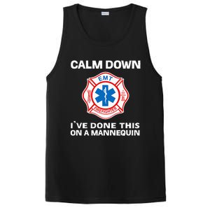 Calm Down Ive Done This On A Mannequin PosiCharge Competitor Tank