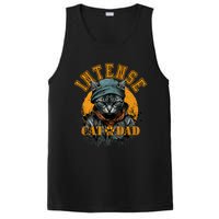 CAT DAD INSTENSE Cats and Kittens Design PosiCharge Competitor Tank