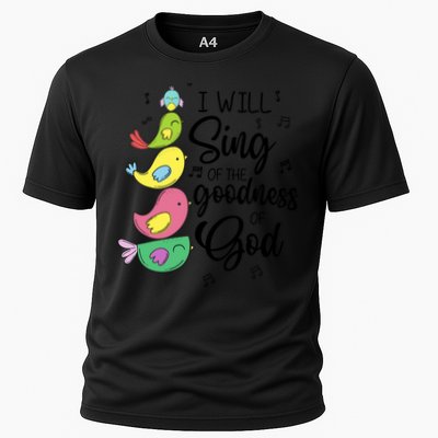 Cute Design I Will Sing Of The Goodness Of God Christian Performance Shirt