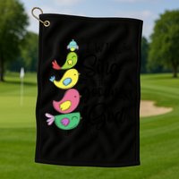 Cute Design I Will Sing Of The Goodness Of God Christian Golf Towel