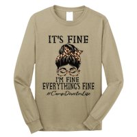 Camp Director It's Fine, I'm Fine And Everything's Fine Long Sleeve Shirt