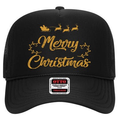 Christmas Design Ideas For Family Members And Friends High Crown Mesh Back Trucker Hat