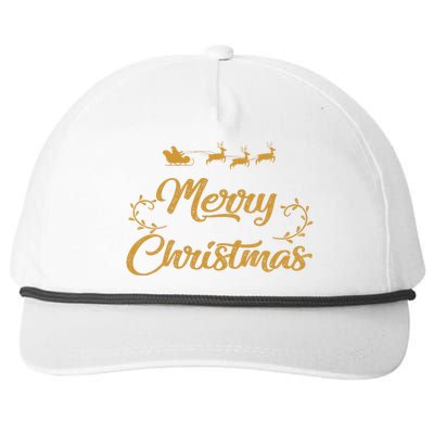 Christmas Design Ideas For Family Members And Friends Snapback Five-Panel Rope Hat