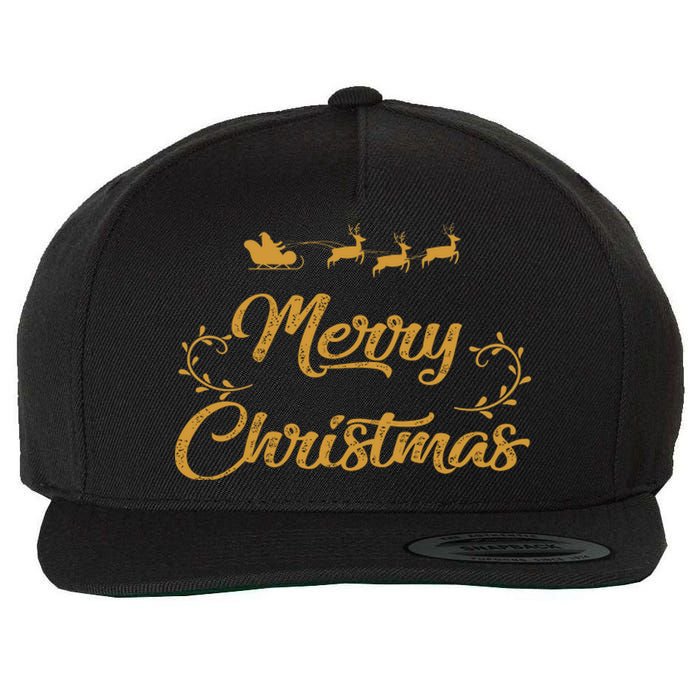 Christmas Design Ideas For Family Members And Friends Wool Snapback Cap