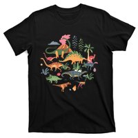 Cute Dinosaurs  Illustration  Dino Collection  Classic T-Shirt