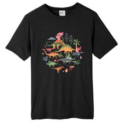 Cute Dinosaurs  Illustration  Dino Collection  Classic Tall Fusion ChromaSoft Performance T-Shirt