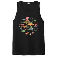 Cute Dinosaurs  Illustration  Dino Collection  Classic PosiCharge Competitor Tank