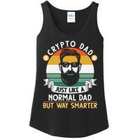 Crypto Dad Just Like A Normal Dad But Way Smarter Ladies Essential Tank