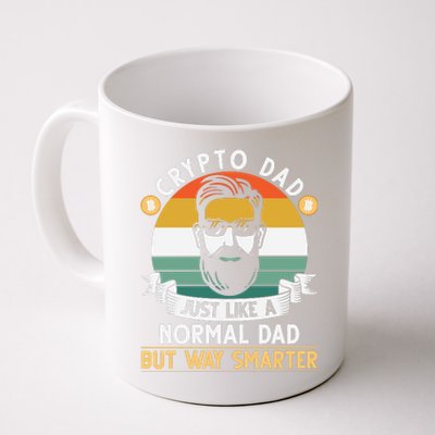 Crypto Dad Just Like A Normal Dad But Way Smarter Coffee Mug