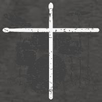 Christian Drummer Jesus Christ Drum Sticks Cross Worship Vector Backpack