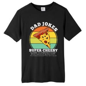 Cheesy Dad Joke Slice Of Pizza Tall Fusion ChromaSoft Performance T-Shirt