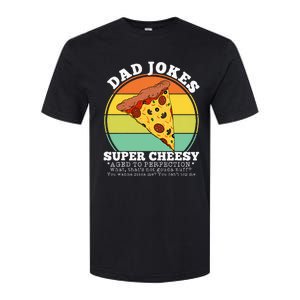 Cheesy Dad Joke Slice Of Pizza Softstyle CVC T-Shirt