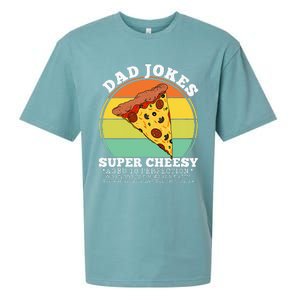 Cheesy Dad Joke Slice Of Pizza Sueded Cloud Jersey T-Shirt