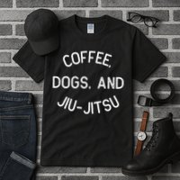 Coffee Dogs Jiu Jitsu For Bjj Jujitsu Tall T-Shirt