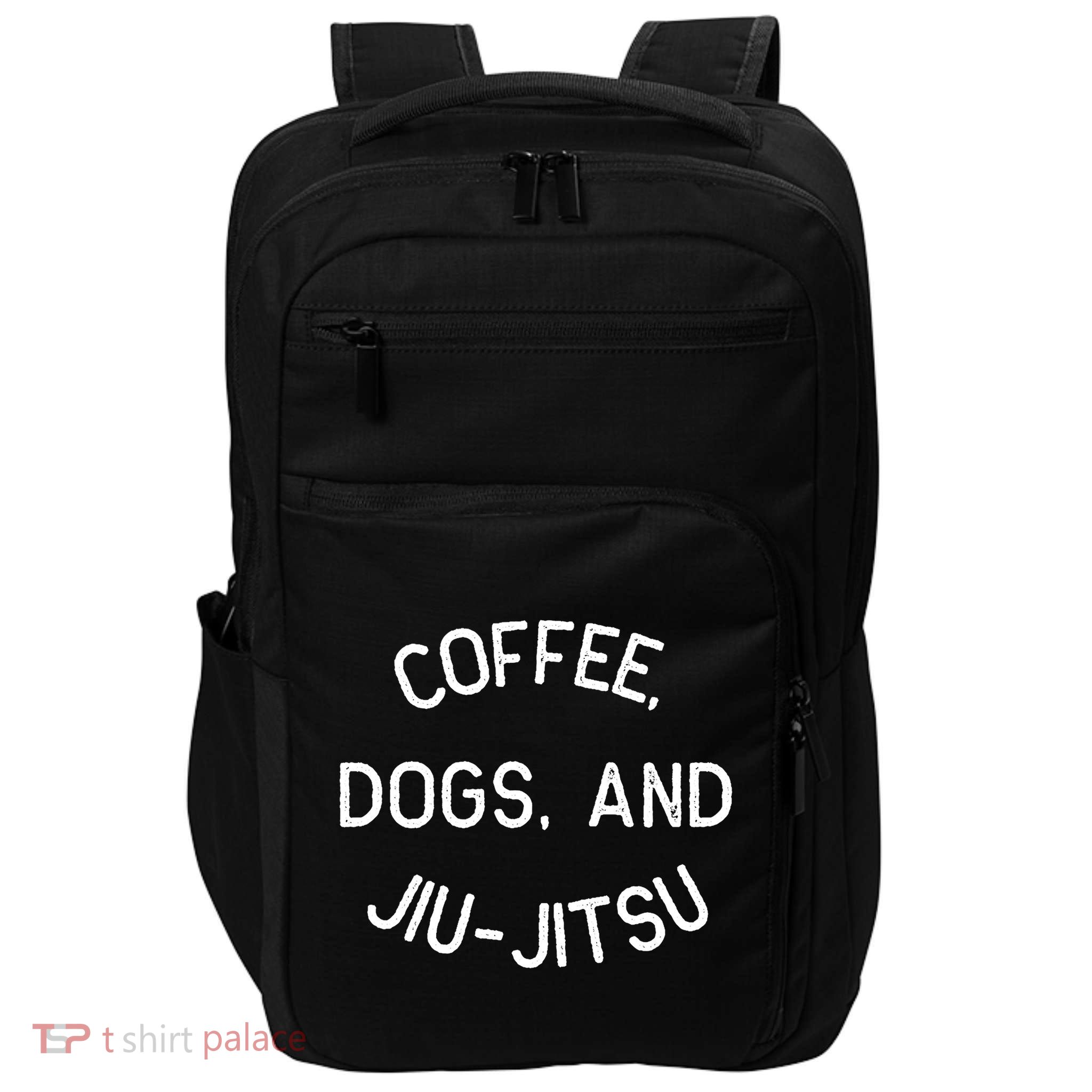 Coffee Dogs Jiu Jitsu For Bjj Jujitsu Impact Tech Backpack