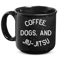 Coffee Dogs Jiu Jitsu For Bjj Jujitsu 15oz Campfire Ceramic Mug