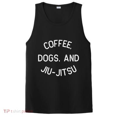 Coffee Dogs Jiu Jitsu For Bjj Jujitsu PosiCharge Competitor Tank