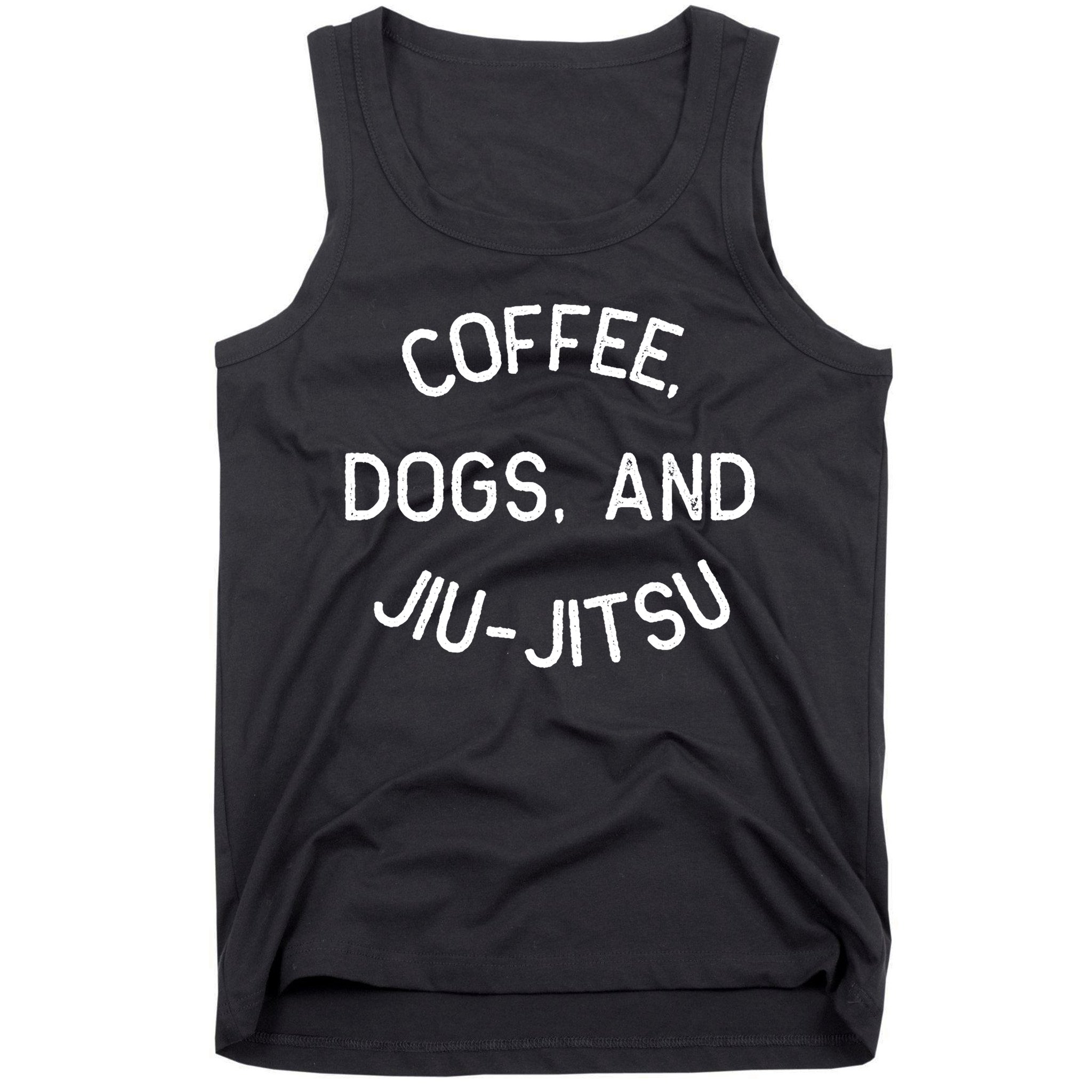 Coffee Dogs Jiu Jitsu For Bjj Jujitsu Tank Top