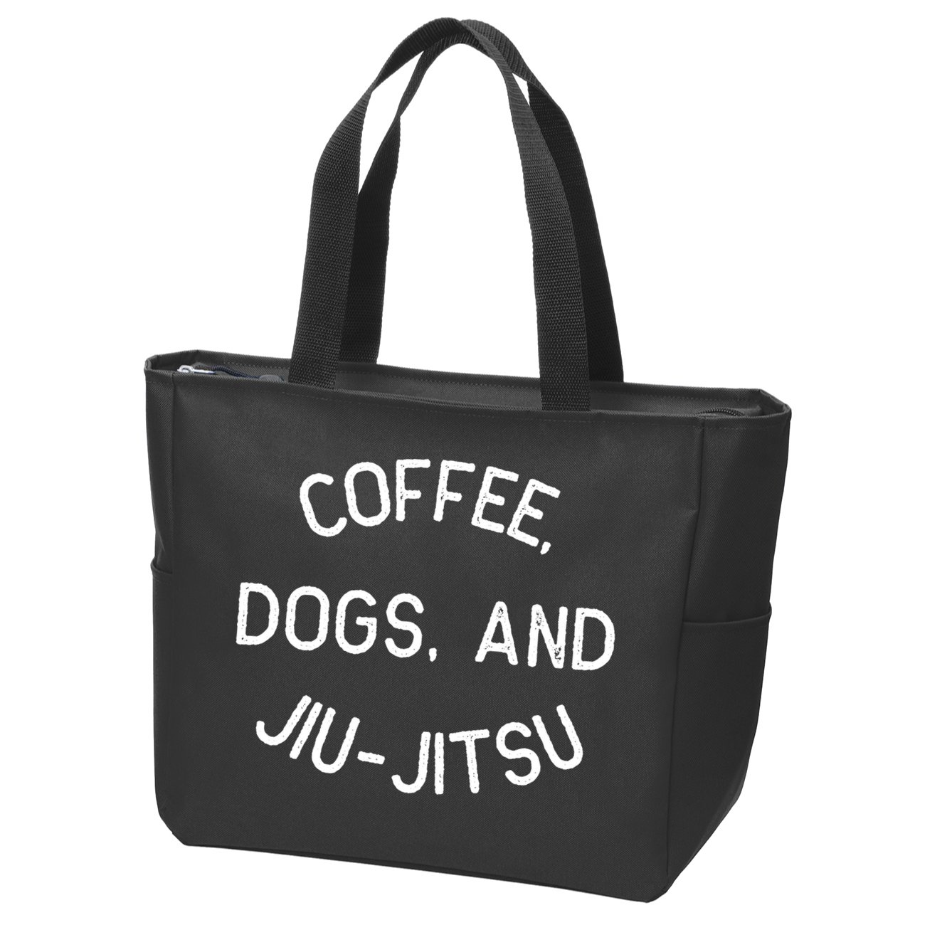 Coffee Dogs Jiu Jitsu For Bjj Jujitsu Zip Tote Bag