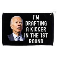 Confused Drafting Kicker Funny Fantasy Football Draft Party Grommeted Golf Towel