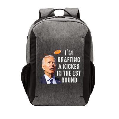 Confused Drafting Kicker Funny Fantasy Football Draft Party Vector Backpack