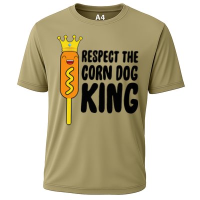 Corn Dog King Funny Costume Respect The Corn Dog King Performance Shirt