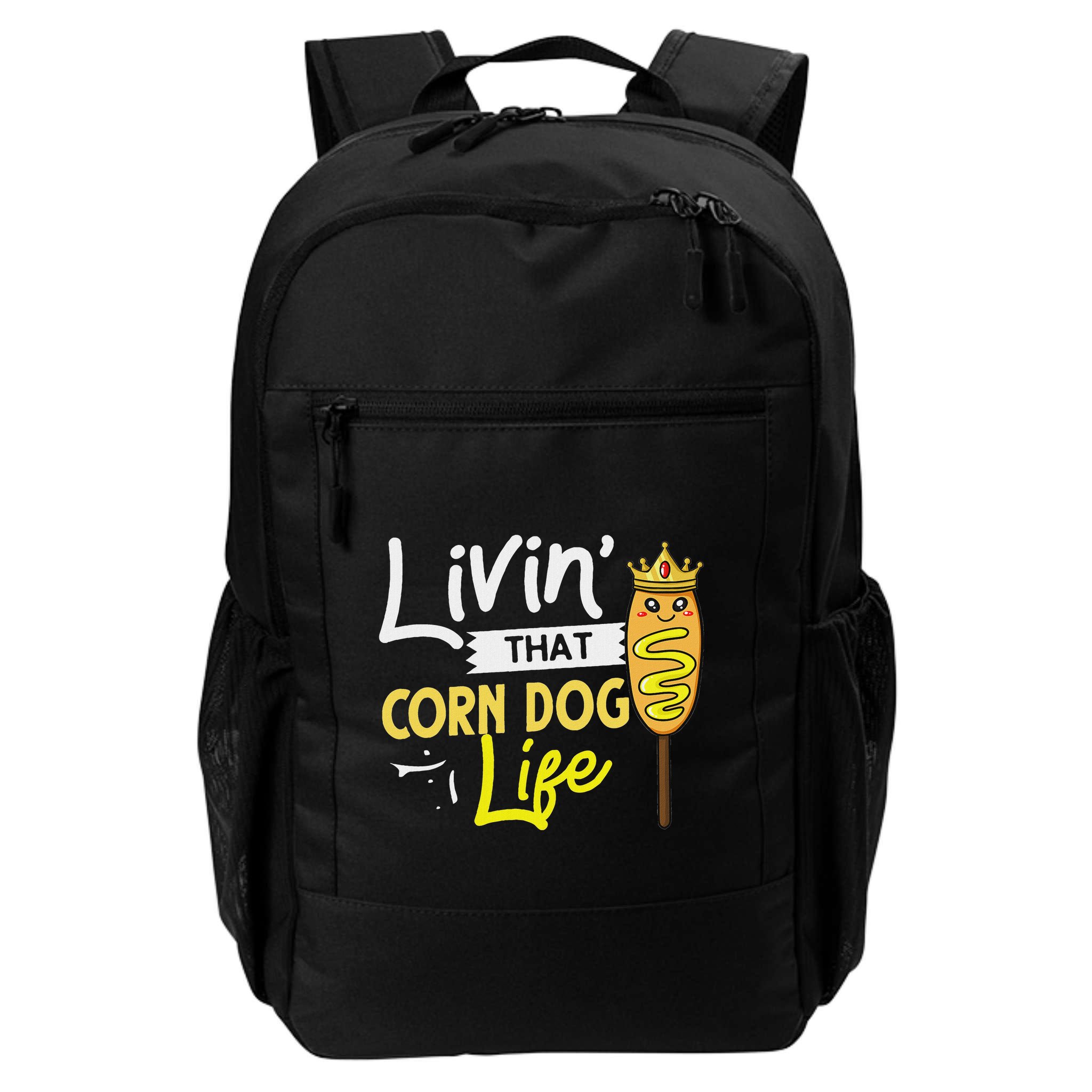 Corn Dog Korean Mini Cheese Vegan Backpack
