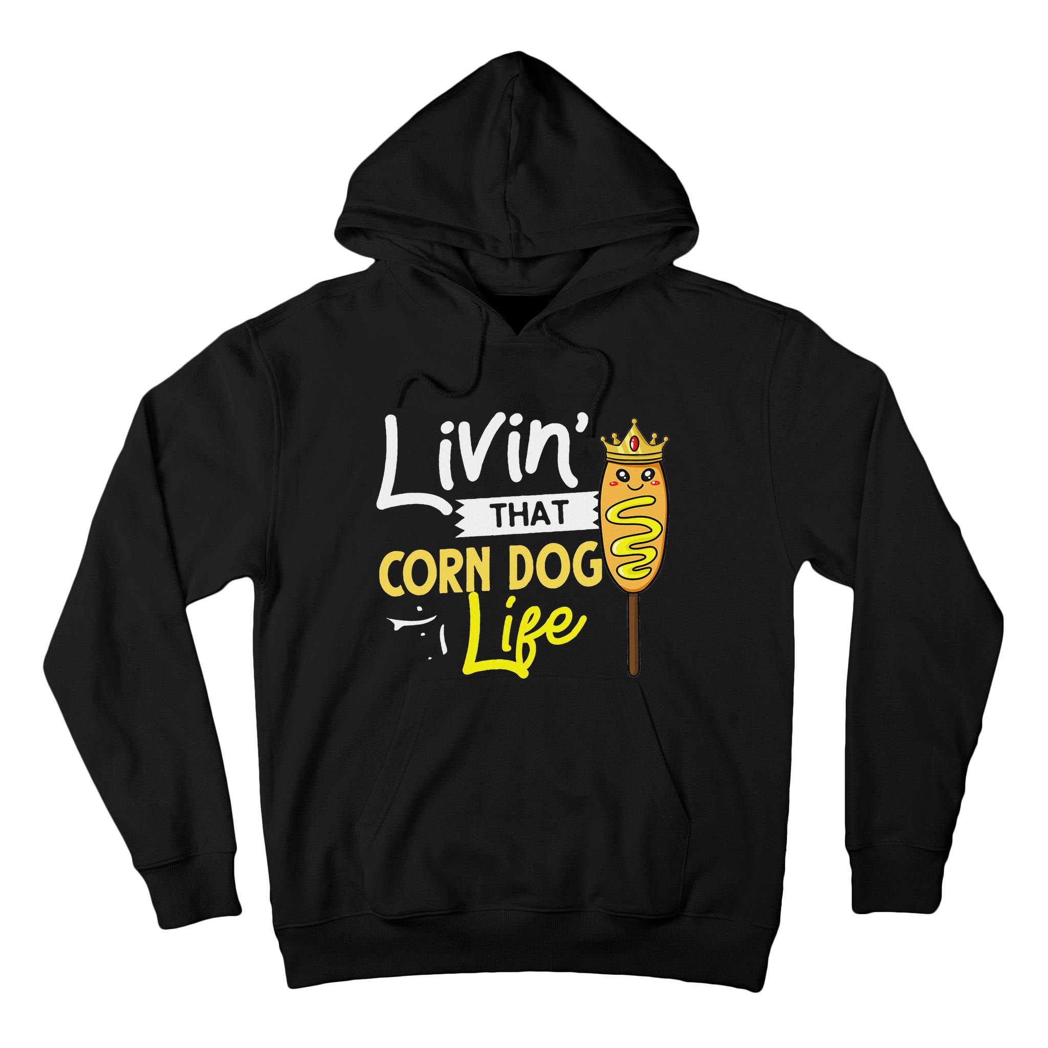 Corn Dog Korean Mini Cheese Vegan Tall Hoodie