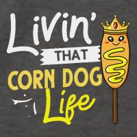 Corn Dog Korean Mini Cheese Vegan Vector Backpack