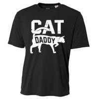 Cat Daddy Kitten Pet Owner Meow FatherS Day Cooling Performance Crew T-Shirt