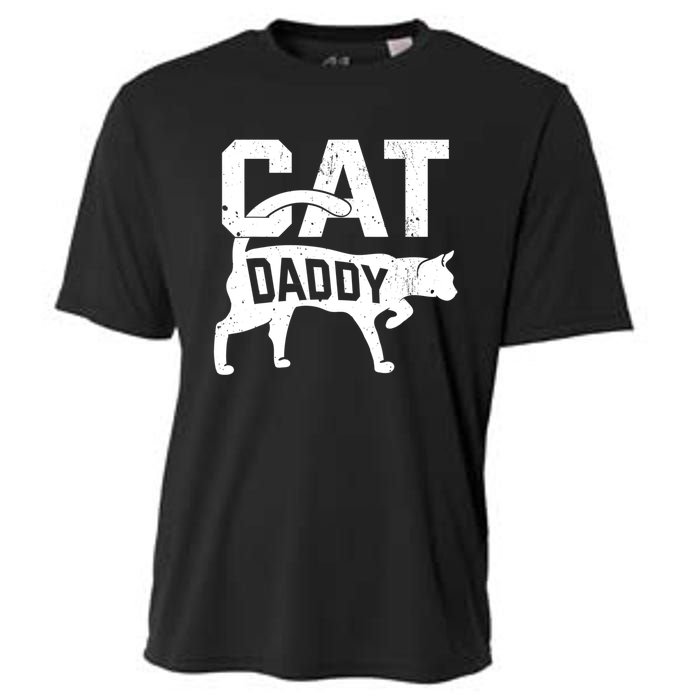 Cat Daddy Kitten Pet Owner Meow FatherS Day Cooling Performance Crew T-Shirt