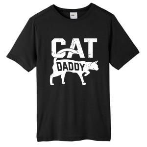 Cat Daddy Kitten Pet Owner Meow FatherS Day Tall Fusion ChromaSoft Performance T-Shirt