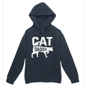 Cat Daddy Kitten Pet Owner Meow FatherS Day Urban Pullover Hoodie