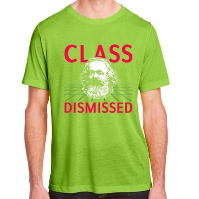 Class Dismissed Karl Marx Funny Socialism Communism Pun Adult ChromaSoft Performance T-Shirt