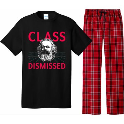 Class Dismissed Karl Marx Funny Socialism Communism Pun Pajama Set