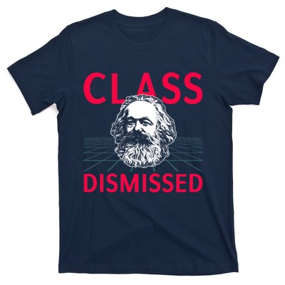 Class Dismissed Karl Marx Funny Socialism Communism Pun T-Shirt