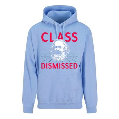 Class Dismissed Karl Marx Funny Socialism Communism Pun Unisex Surf Hoodie