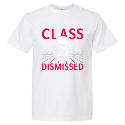 Class Dismissed Karl Marx Funny Socialism Communism Pun Garment-Dyed Heavyweight T-Shirt