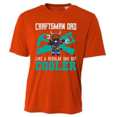 Crafts Dad Like A Regular Dad But Cooler Crafts Gift Cooling Performance Crew T-Shirt