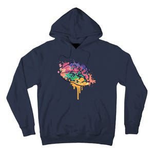 Colorful Drip Lips Tall Hoodie