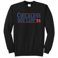 Childless Dog Lady Ladies Voting Election 2024 Usa Kamala Harris 20224 Sweatshirt