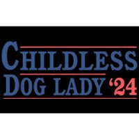 Childless Dog Lady Ladies Voting Election 2024 Usa Kamala Harris 20224 Bumper Sticker